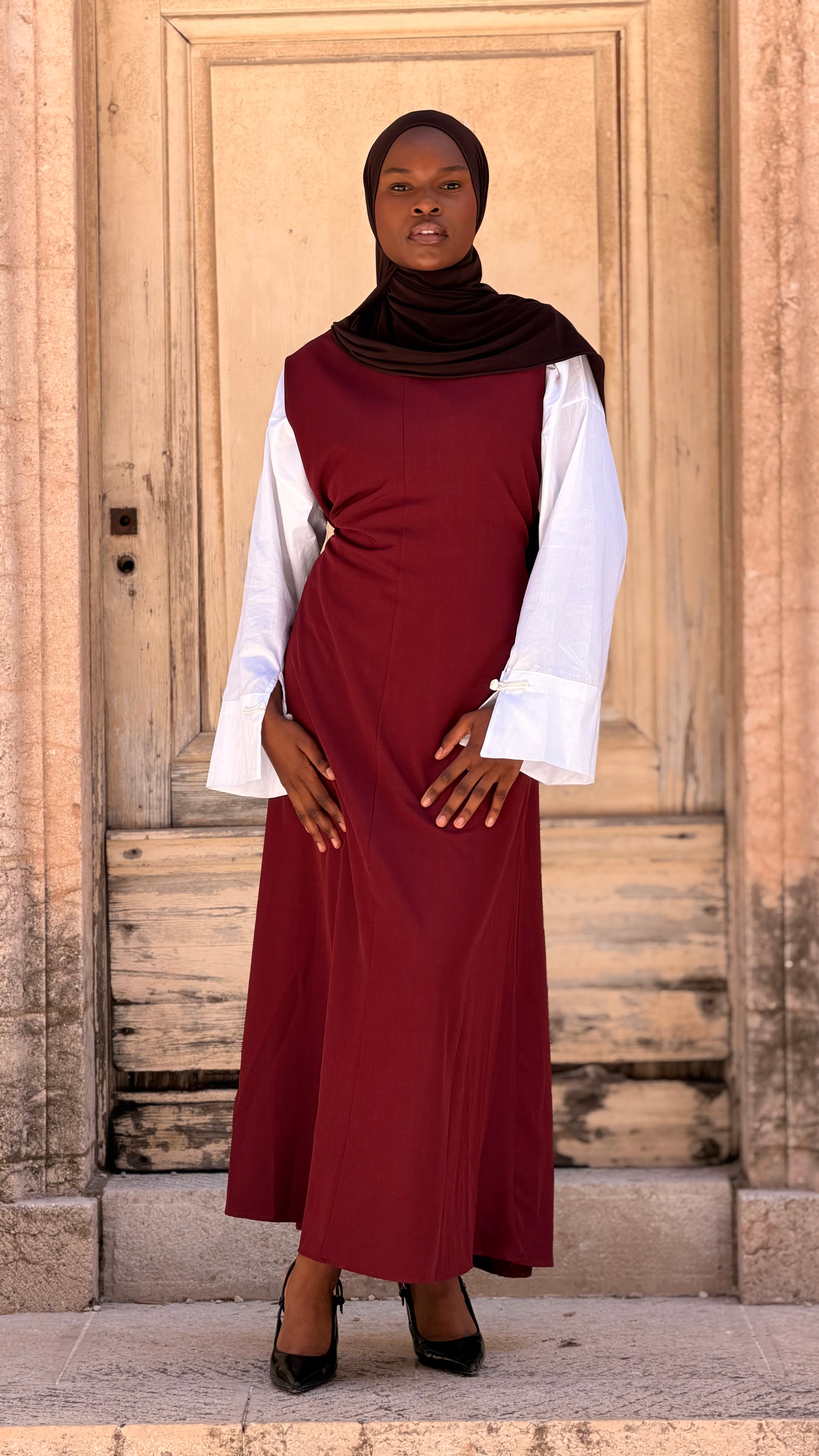 Élisa - Rouge bordeaux