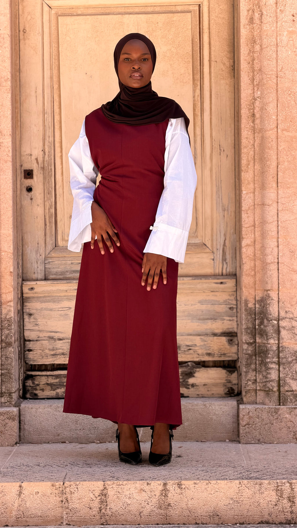 Élisa - Rouge bordeaux