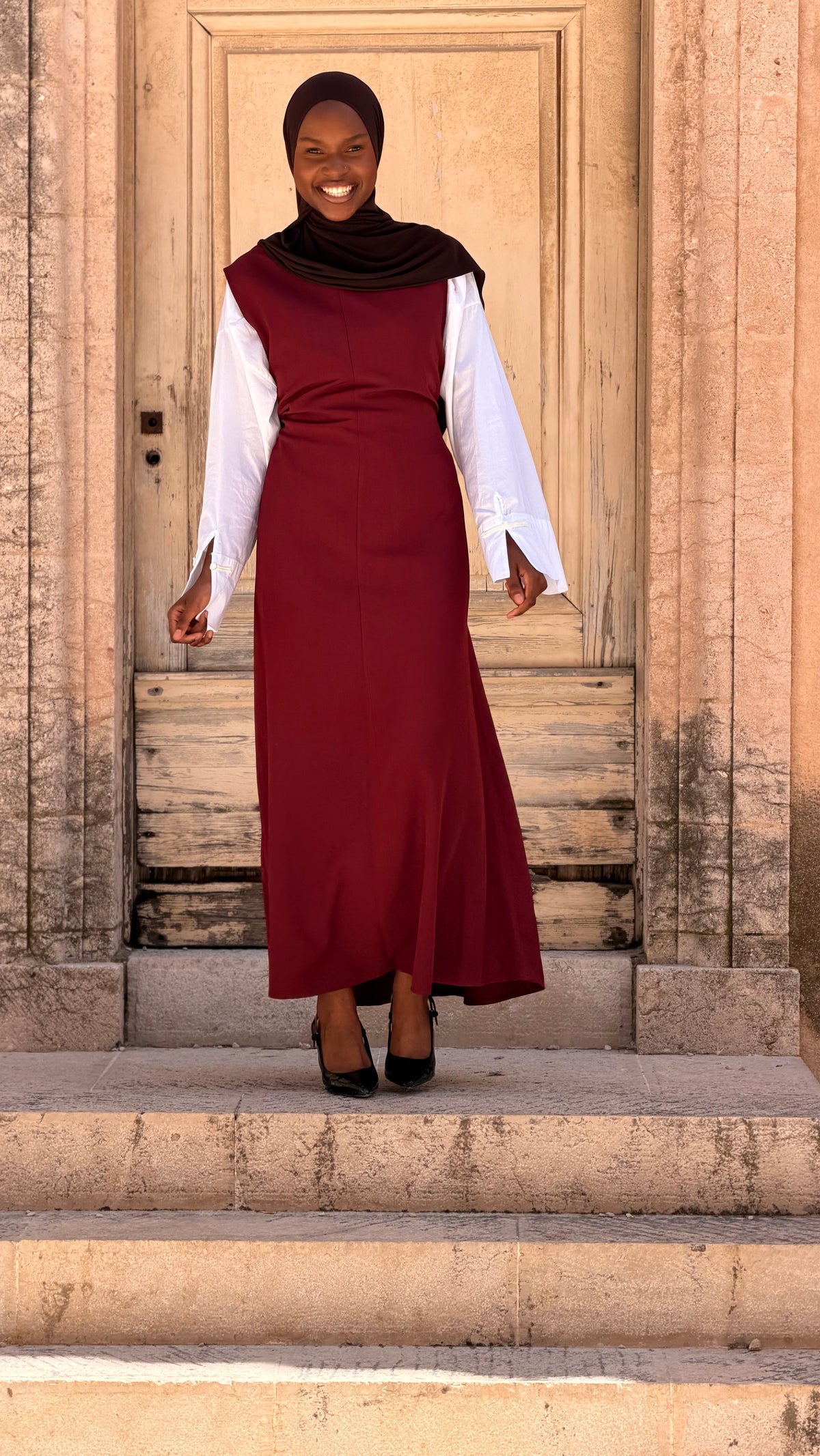 Élisa - Rouge bordeaux