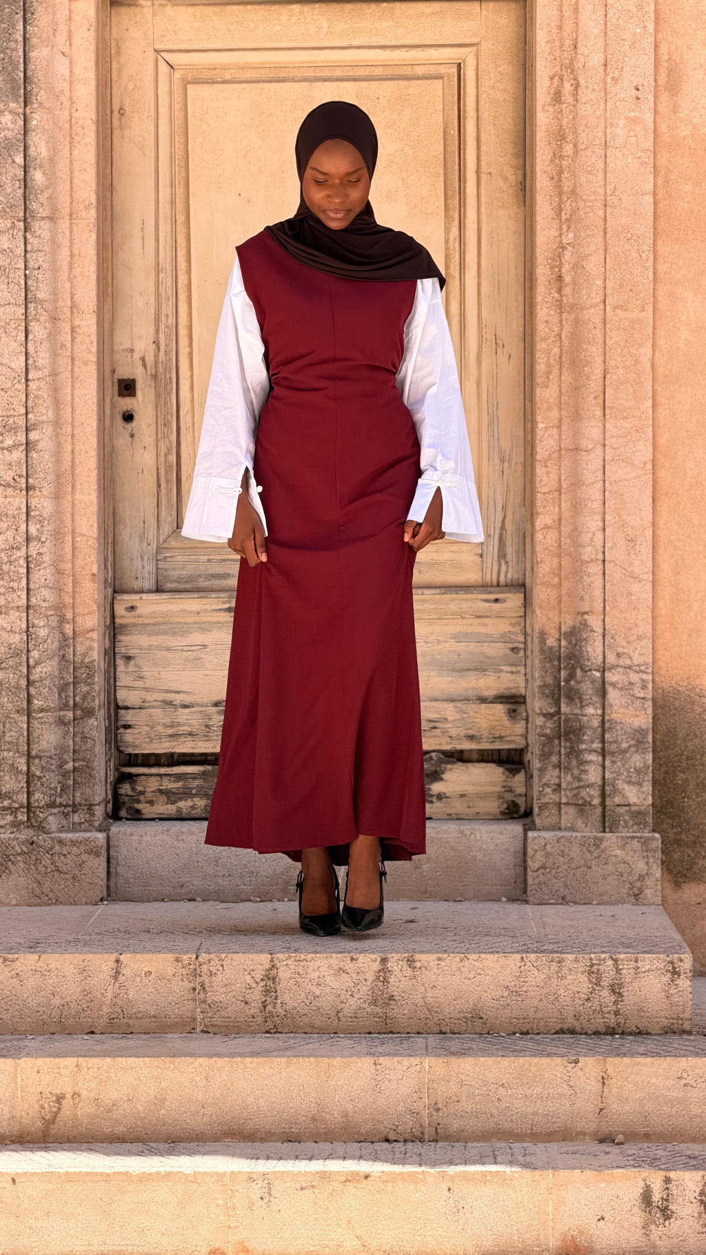 Élisa - Rouge bordeaux