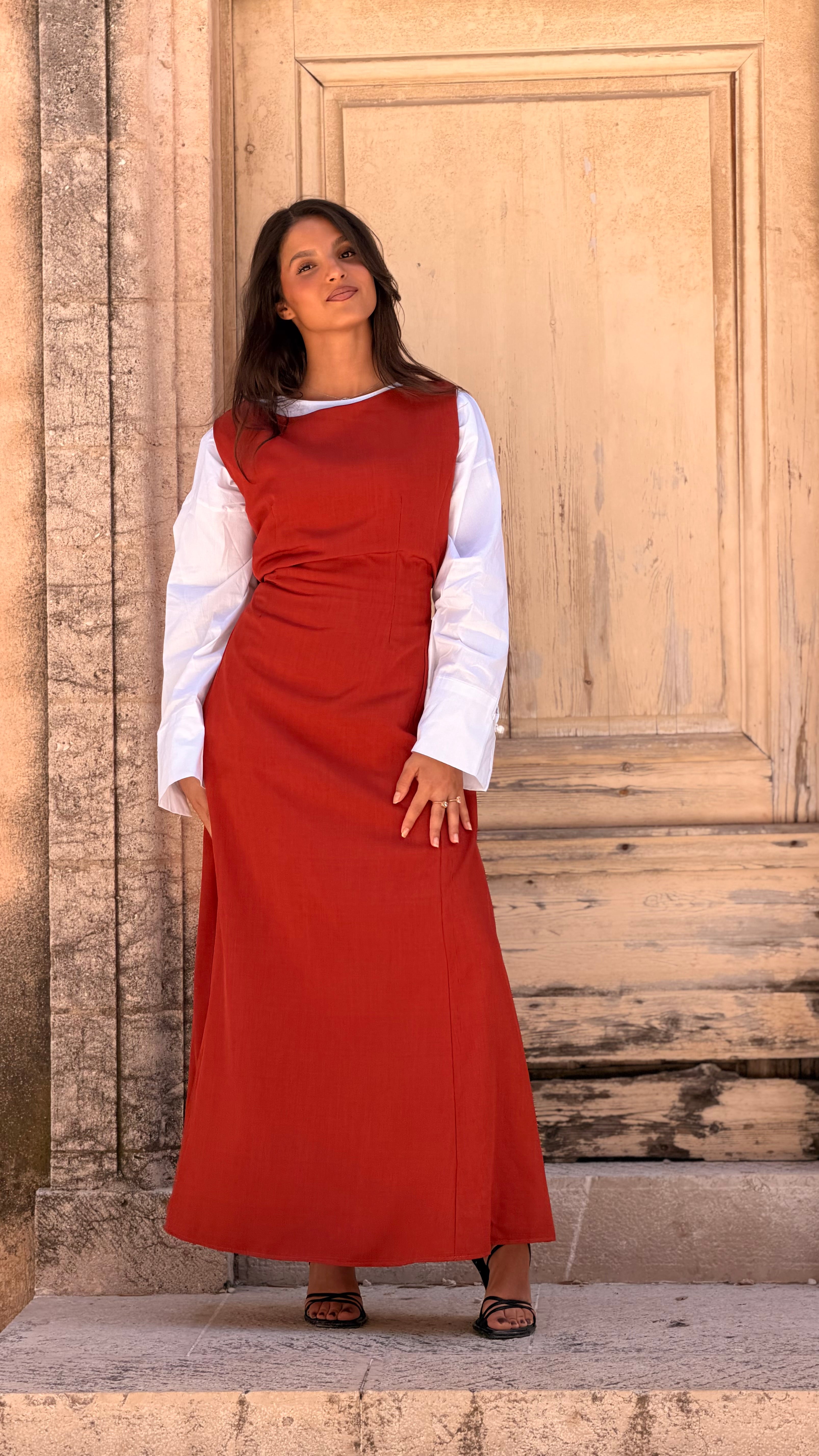 Élisa - Orange rouille